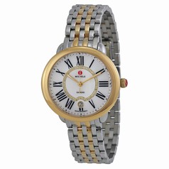 Michele Serein Mother of Pearl Dial Two-tone Ladies Watch MWW21B000015