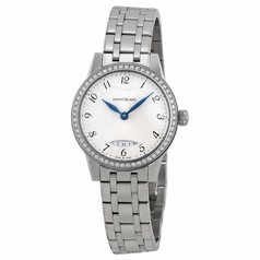 Montblanc Boheme Silver Dial Stainless Steel Ladies Watch 111209