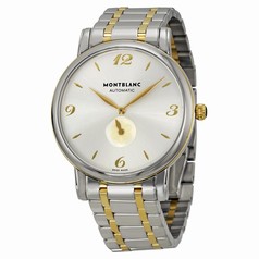Montblanc Star Classique Automatic Silver Dial Two-tone Unisex Watch 107914