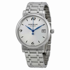 Montblanc Star Classique White Opaline Dial Stainless Steel Ladies Watch 111591