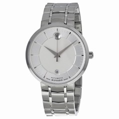Movado 1881 Silver Dial Automatic Men's Stainless Steel Watch 0606915