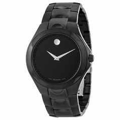 Movado Black Dial Black PVD Stainless Steel Men's Watch 0606536