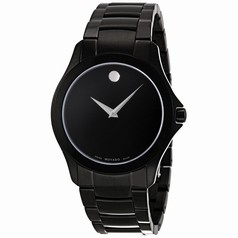 Movado Black Ion-plated Stainless Steel Museum Men's Watch 0606486
