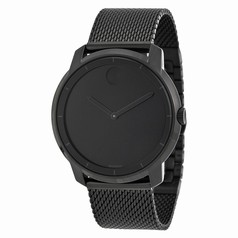 Movado Bold Black Dial Black Ion-plated Unisex Watch 36002613600261