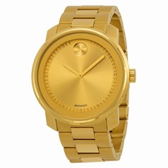 Movado Bold Champagne Dial Gold-tone Men's Watch 3600258