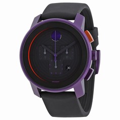 Movado Bold Chronograph Purple Aluminum Unisex Watch 3600169