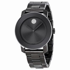 Movado Bold Grey Metallic Grey ion-Plated Stainless Steel Men's Watch 3600103