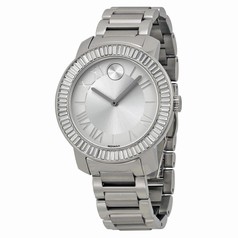 Movado Bold Silver Dial Stainless Steel Ladies Watch 3600249