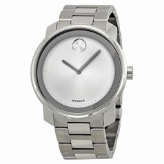Movado Bold Silver Dial Stainless Steel Men's Watch 3600257