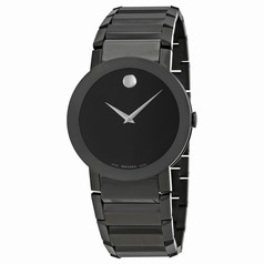 Movado Sapphire PVD Black Bracelet Men's Watch 0606307