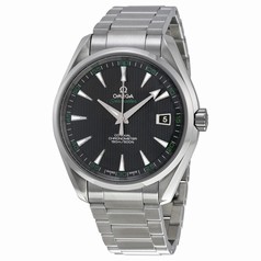 Omega Aqua Terra Chronometer Black Dial Stainless Steel Men's Watch 231.10.42.21.01.001