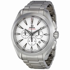 Omega Aqua Terra Silver Dial Chronograph Automatic Men's Watch 23110445004001