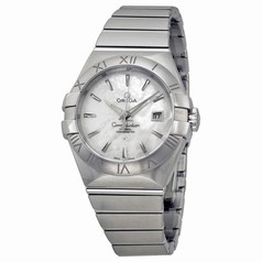 Omega Constellation White Mother of Pearl Dial Automatic Stainless Steel Ladies Watch 123.10.31.20.05.001