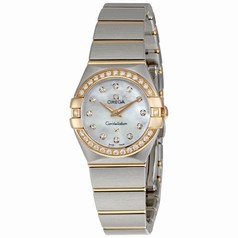 Omega Constellation Mini Diamond Ladies Watch 12325246055001