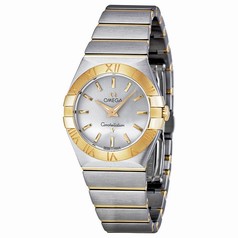Omega Constellation Silver Dial Stainless Steel Ladies Watch 12320276002002