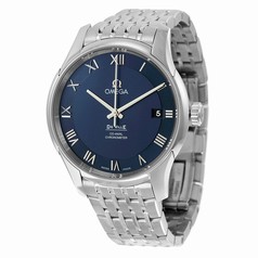 Omega De Ville Co-Axial Chronometer Blue Dial Stainless Steel Men's Watch 43110412103001