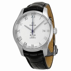 Omega De Ville Co-Axial Automatic Silver Dial Stainless Steel Men's Watch 43113412102001