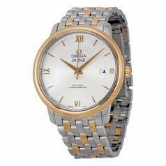 Omega De Ville Prestige Co-Axial Automatic Silver Dial Men's Watch 424.20.37.20.02.002