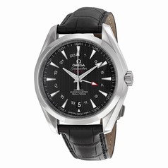 Omega Seamaster Aqua Terra Black Dial GMT Men's Watch 23113432201001