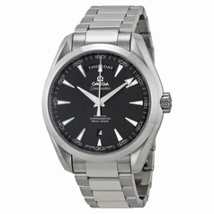 Omega Seamaster Aqua Terra Black Dial Stainless Steel Automatic Men's Watch 23110422201001