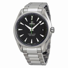 Omega Seamaster Aqua Terra Master Co-axial Black Dial Stainless Steel Men's Watch 23110422101004