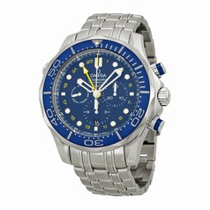 Omega Seamaster Blue Dial Stainless Steel Men's Watch 21230445203001