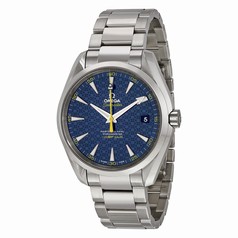 Omega Seamaster James Bond Limited Edition Aqua Terra Blue Dial Stainless Steel Automatic Men's Watch 231.10.42.21.03.004