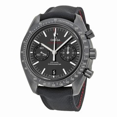 Omega Speedmaster Co-Axial Chronograph Black Dial Black Fabric Men's Watch 31192445101003