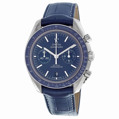 Omega Speedmaster Moonwatch Blue Dial Chronograph Men's Watch 31193445103001