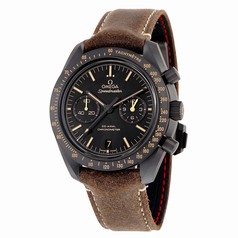 Omega Speedmaster Moonwatch Co-Axial Black Dial Chronograph Automatic Men's Watch 31192445101006