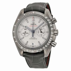 Omega Speedmaster Professional Grey Side of the Moon Chronograph Automatic Sandblasted Platinum Dial Men's Watch 31193445199001