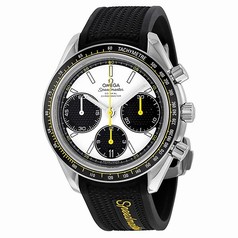 Omega Speedmaster Racing Automatic Chronograph White Dial Stainless Steel Men's Watch 32632405004001