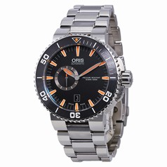 Oris Aquis Automatic Black Dial Stainless Steel Men's Watch 743-7673-4159MB