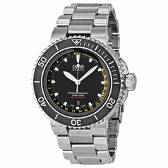Oris Aquis Depth Gauge Automatic Black Dial Steel Men's Watch 733-7675-4154MB