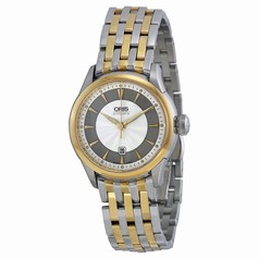 Oris Artelier Automatic Silver Dial Two-tone Ladies Watch 561-7604-4351MB