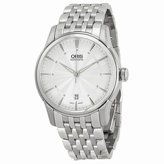 Oris Artelier Date Silver Dial Stainless Steel Men's Watch 01 733 7670 4051-07 8 21 77