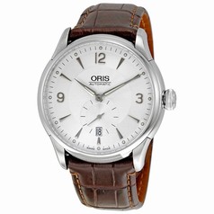 Oris Artelier Silver Dial Automatic Men's Watch 623-7582-4071LS