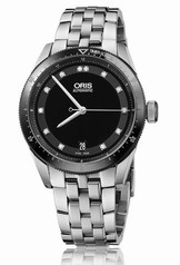 Oris Artix GT Date Diamond Black Dial Stainless Steel Unisex Watch 01 733 7671 4494-07 8 18 85