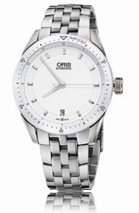 Oris Artix GT Date White Dial Stainless Steel Ladies Watch 01 733 7671 4156-07 8 18 85