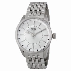 Oris Artix Pointer Moon Automatic Silver Dial Stainless Steel Men's Watch 761-7691-4051MB
