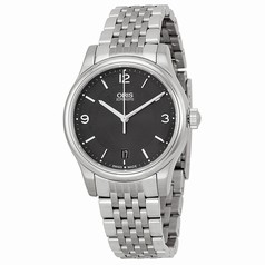 Oris Classic Date Black Dial Stainless Steel Men's Watch 733-7578-4034MB