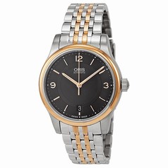 Oris Classic Date Black Dial Two-Tone Stainless Steel Men's Watch 01 733 7578 4334-07 8 18 63