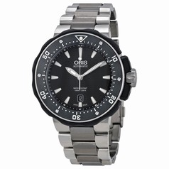 Oris Pro Diver Black Dial Titanium Men's Watch 733-7682-7154MB