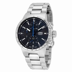 Oris Williams F1 Chronograph Automatic Black Dial Stainless Steel Men's Watch 774-7717-4154MB