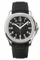Patek Philippe Aquanaut Automatic Black Dial Stainless Steel Men's Watch 5167A-001