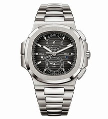 Patek Philippe Nautilus Travel Time Chronograph Stainless Steel Automatic Men's Watch 5990-1A-001