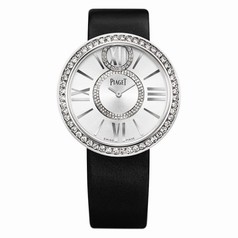 Piaget Limelight Dancing Light Silver Dial Satin Strap Ladies Watch G0A36156