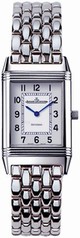 Jaeger LeCoultre Reverso White Dial Stainless Steel Ladies Watch Q2618110