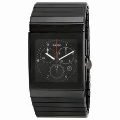 Rado Ceramica Chronograph Black Dial Black Ceramic Men's Watch R21715162