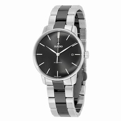 Rado Coupole Classic Automatic Black Dial Stainless Steel Black Ceramic Men's Watch R22860152